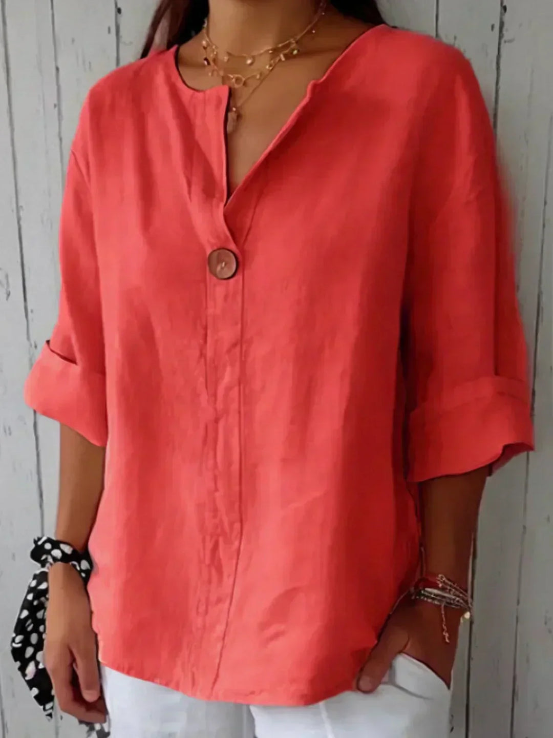 Freja - Loose-fit Elegante Blouse