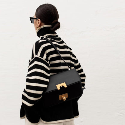 Éliane™ – Le Pull Rayé Élégance Décontractée