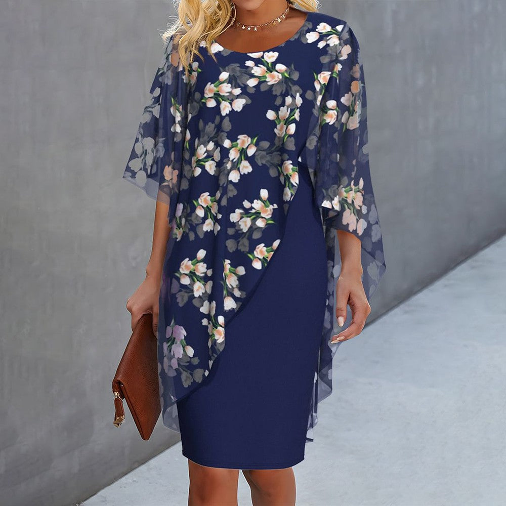 Cléophée™ | Robe Élégante Fleurie