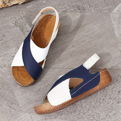 Inclivara | Sandales Compensées Confort & Maintien