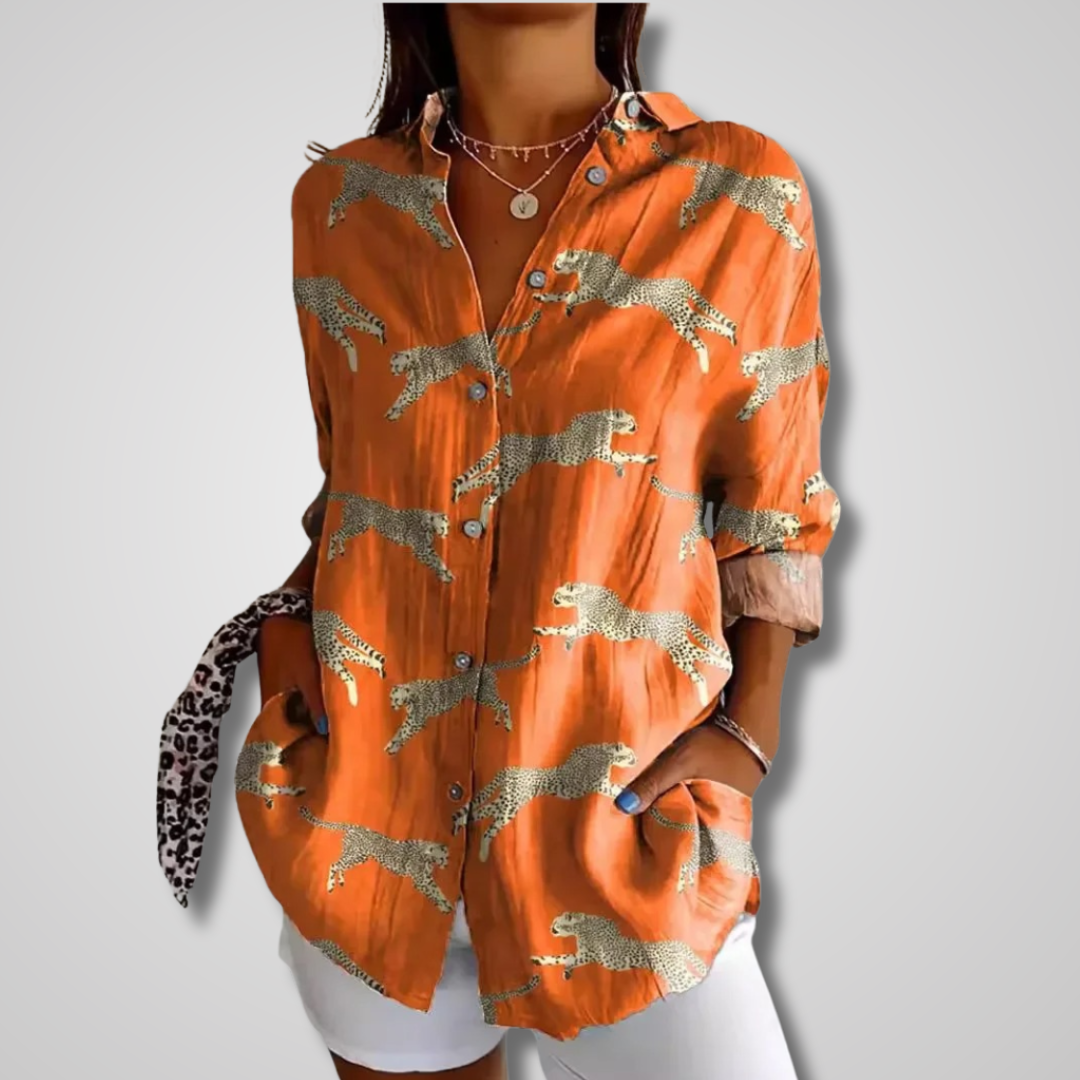 Melle - Élégante blouse vintage