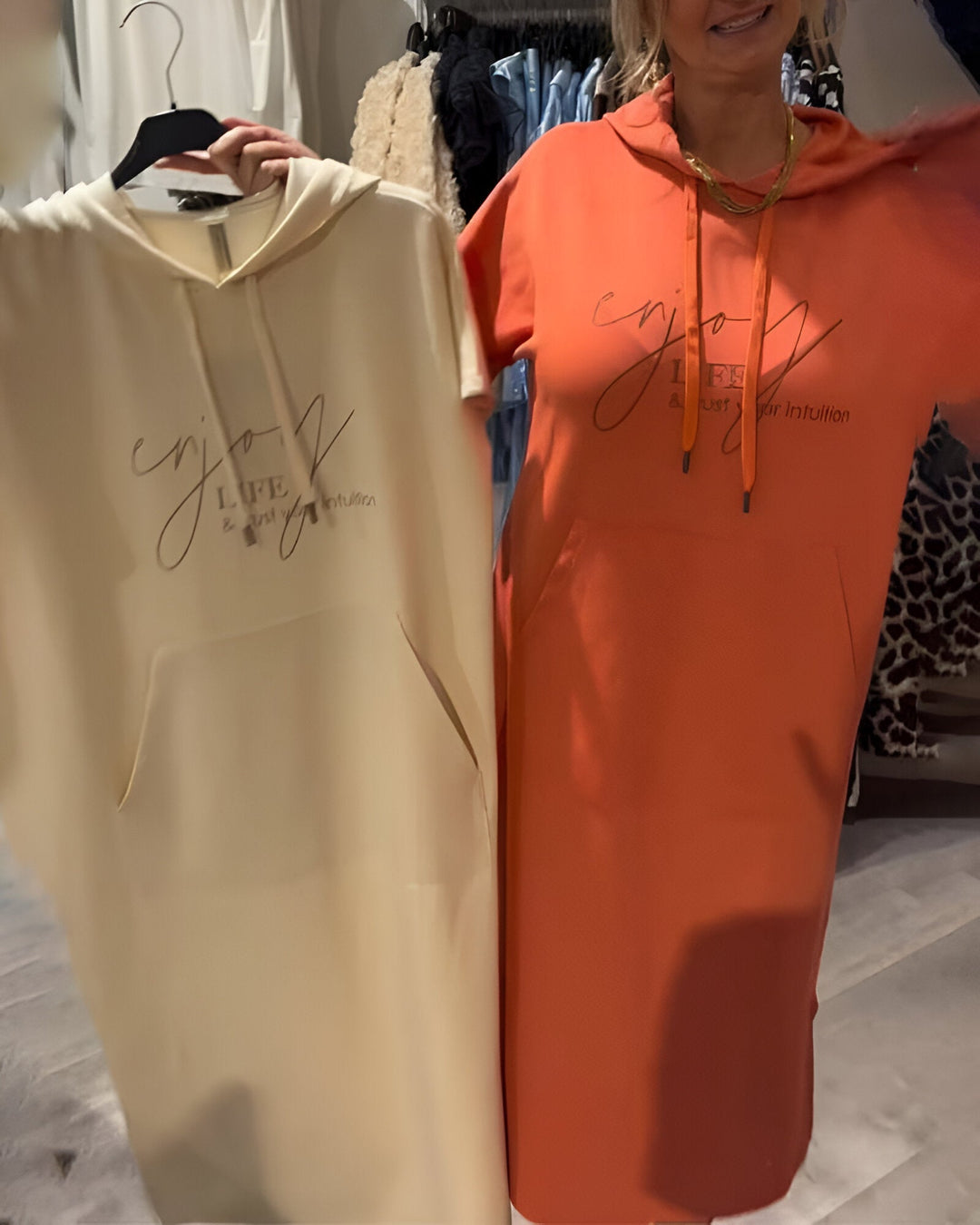Mélina™ | Robe à capuche douce
