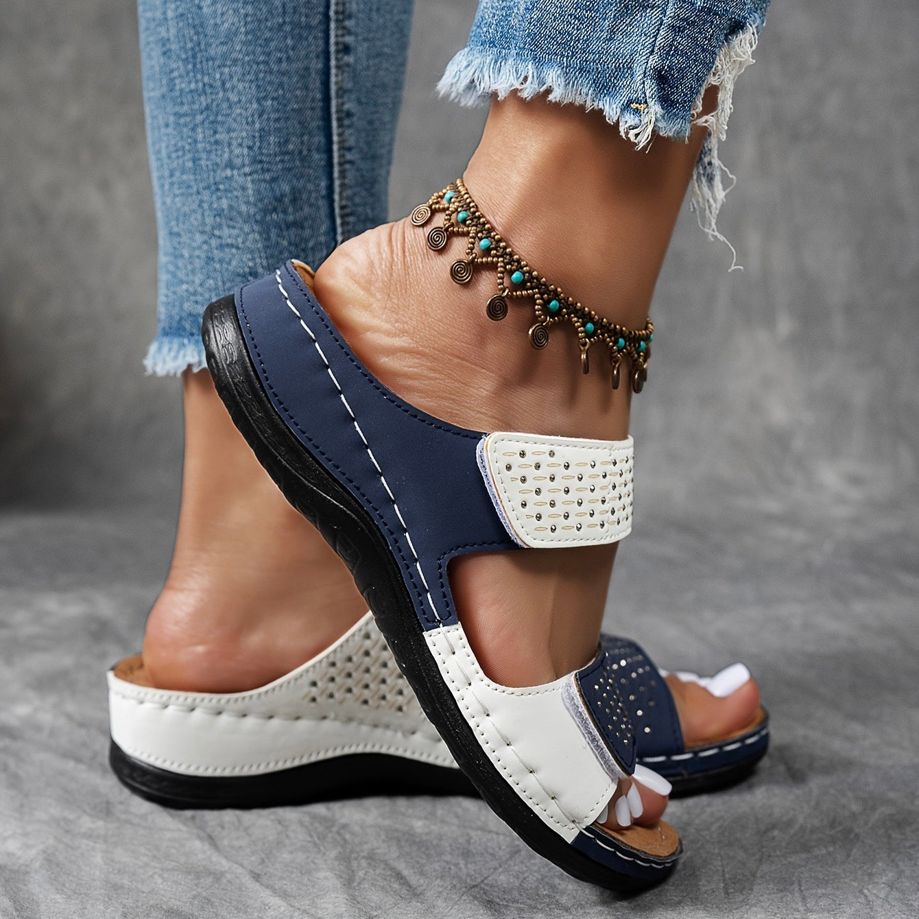 Clara | Sandales Confort À Double Bride