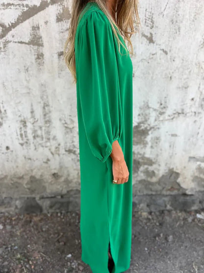 Amandine™ | Robe Élégante à Col V