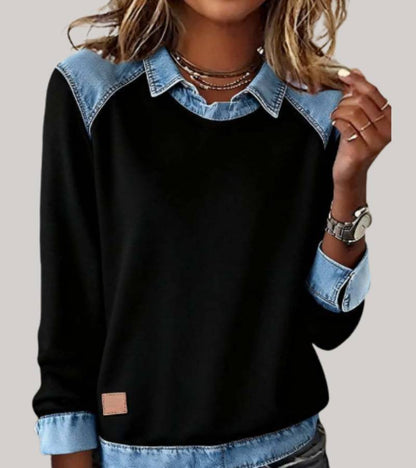 Rosalie™ — Top maille chic moderne