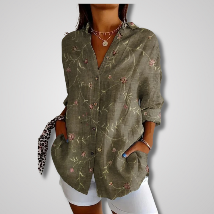 Melle - Élégante blouse vintage