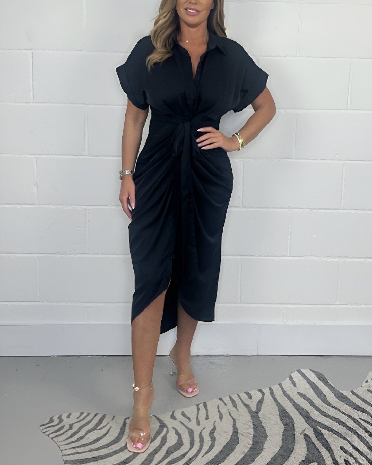Juliette™ | Robe Plissée Élégante