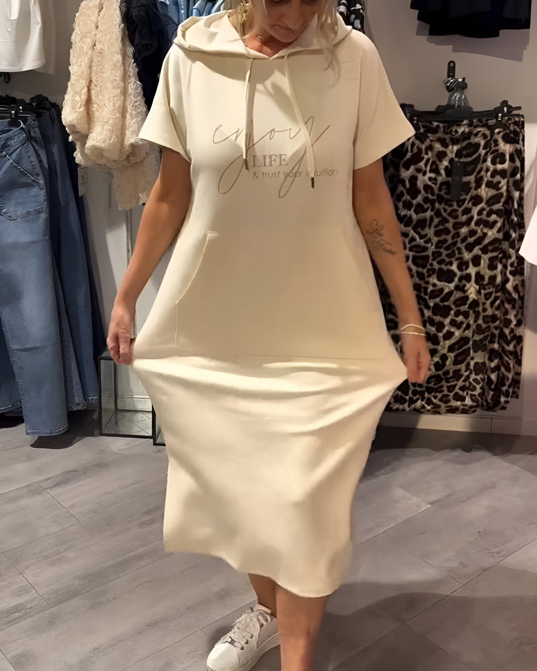 Mélina™ | Robe à capuche douce