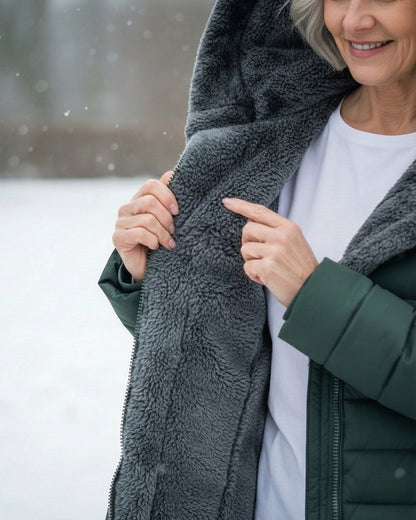 Marguerite™ — Veste matelassée chaude confortable élégante