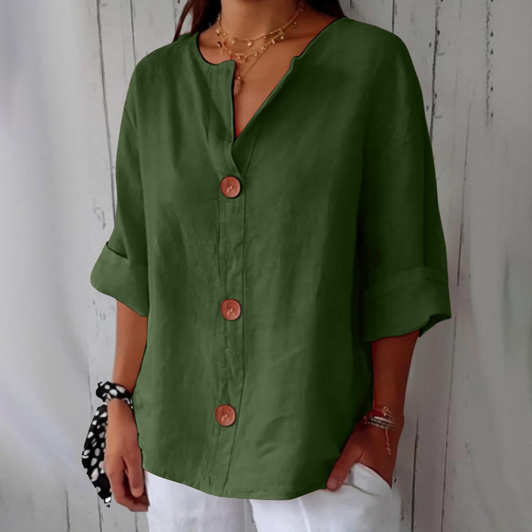 Clara - Blouse ample en lin