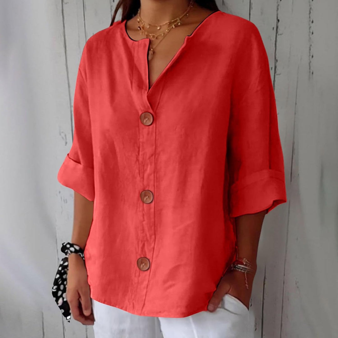 Clara - Blouse ample en lin