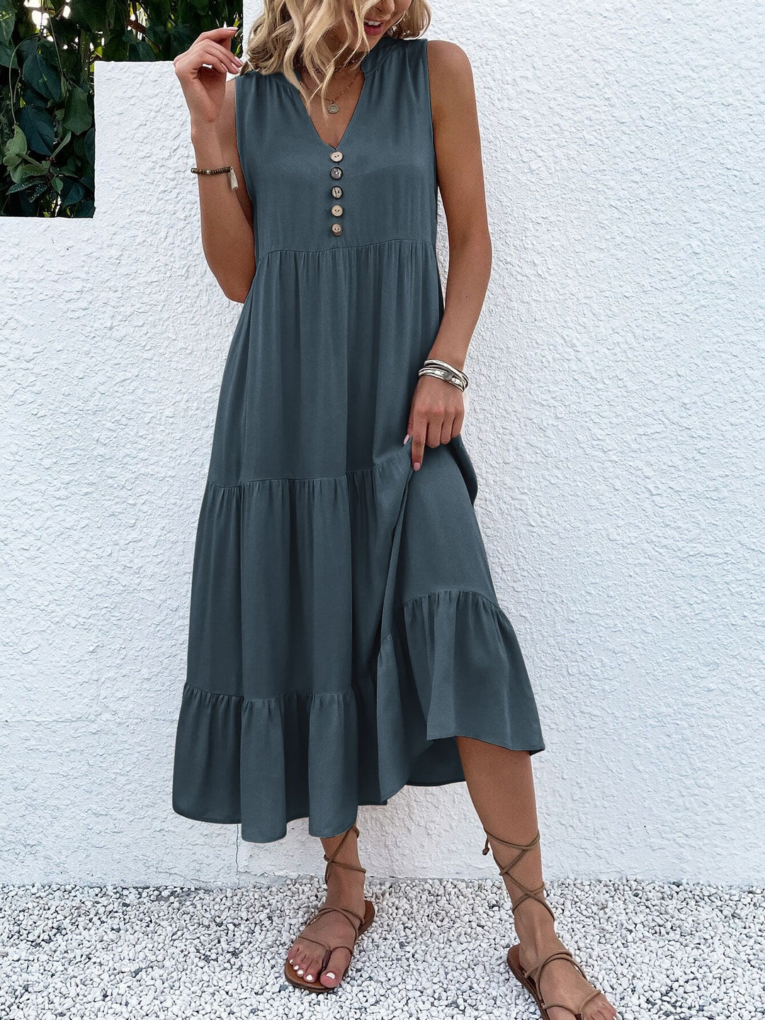 Salome™ | Robe Maxi Bohème à Volants