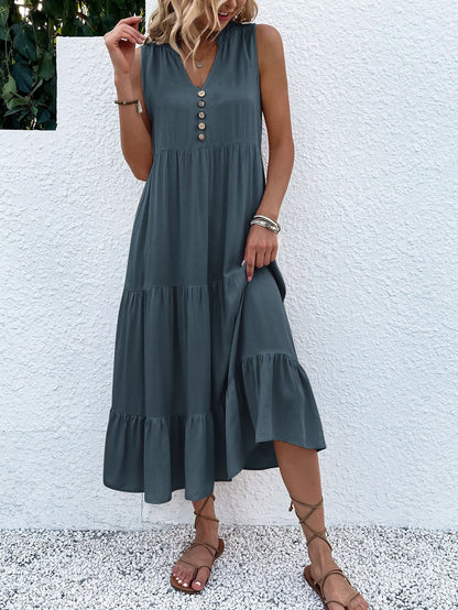 Salome™ | Robe Maxi Bohème à Volants