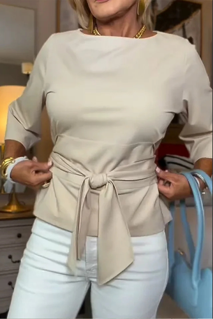 Nicole™ | Top Élégant à Nœud Ajustable (1+1 Gratuit)