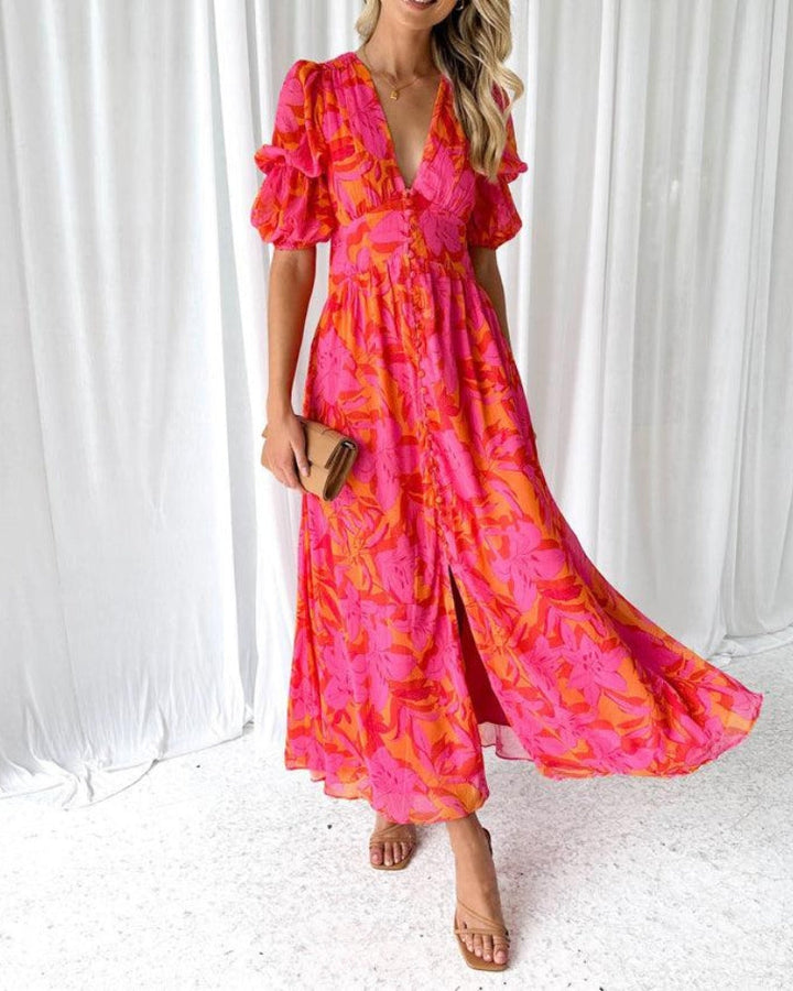 Lillian™ | Robe Maxi Élégante