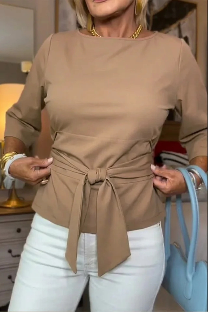 Nicole™ | Top Élégant à Nœud Ajustable (1+1 Gratuit)