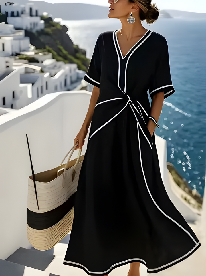 Cami™ | Robe Rayée Élégante