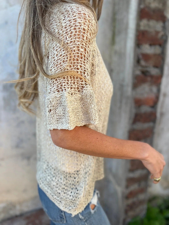 Valérie™ |  Cardigan Tricoté Aéré