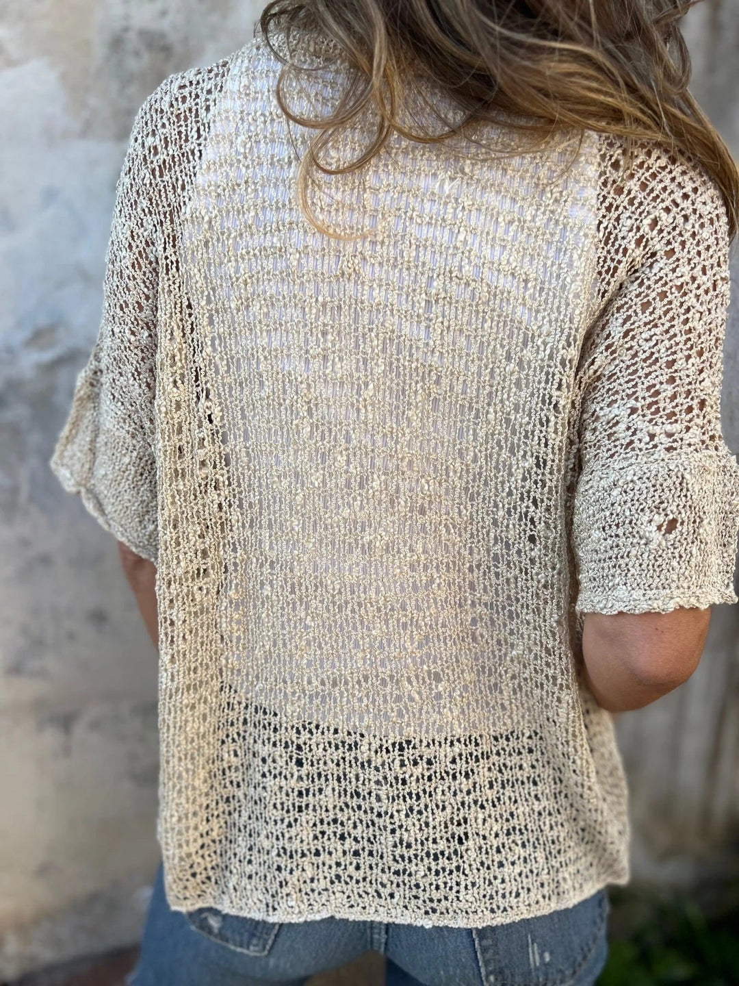 Valérie™ |  Cardigan Tricoté Aéré
