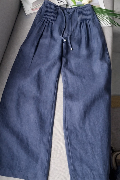 Zofia — Pantalon large en coton léger