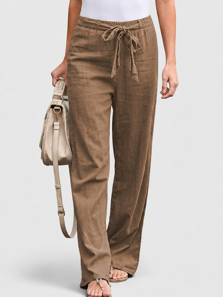 Anaé™ | Pantalon Droit Décontracté