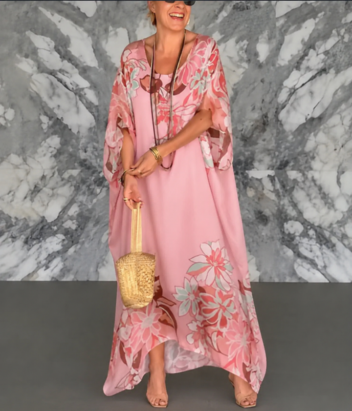 Sidonie™ | Robe Maxi Imprimée