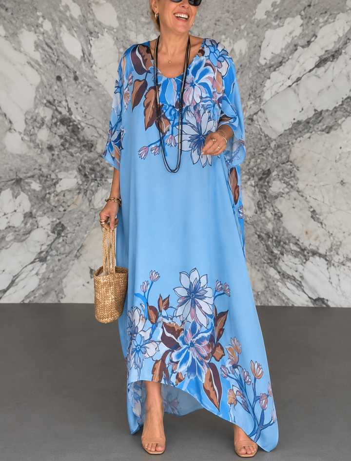 Sidonie™ | Robe Maxi Imprimée