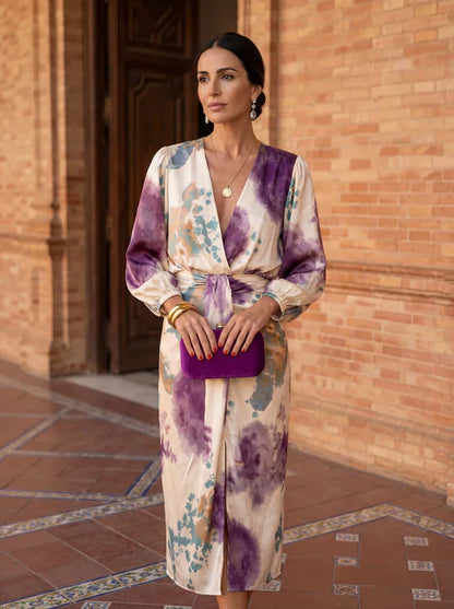 Lea™ | Robe Portefeuille Élégante
