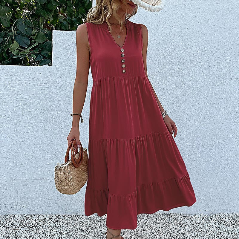 Salome™ | Robe Maxi Bohème à Volants