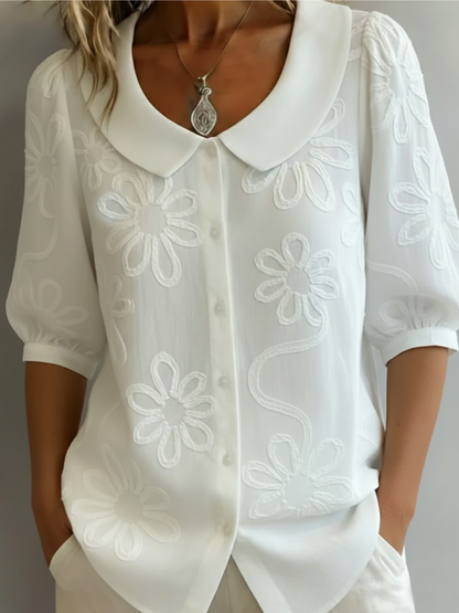 Sara - Blouse Confortable Fleurie