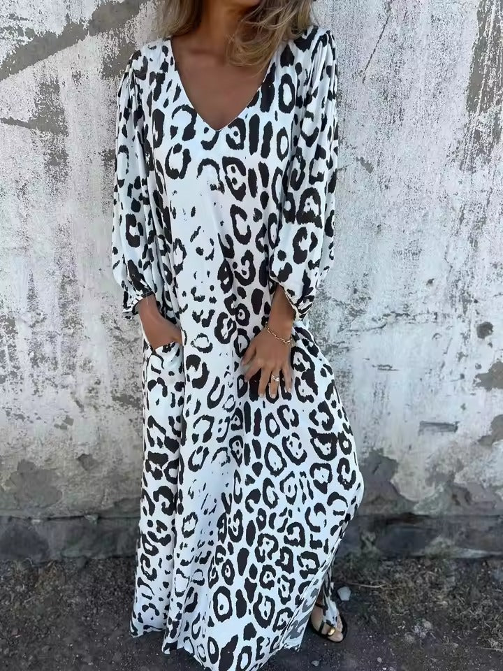 Lison™ | Robe à Imprimé Léopard