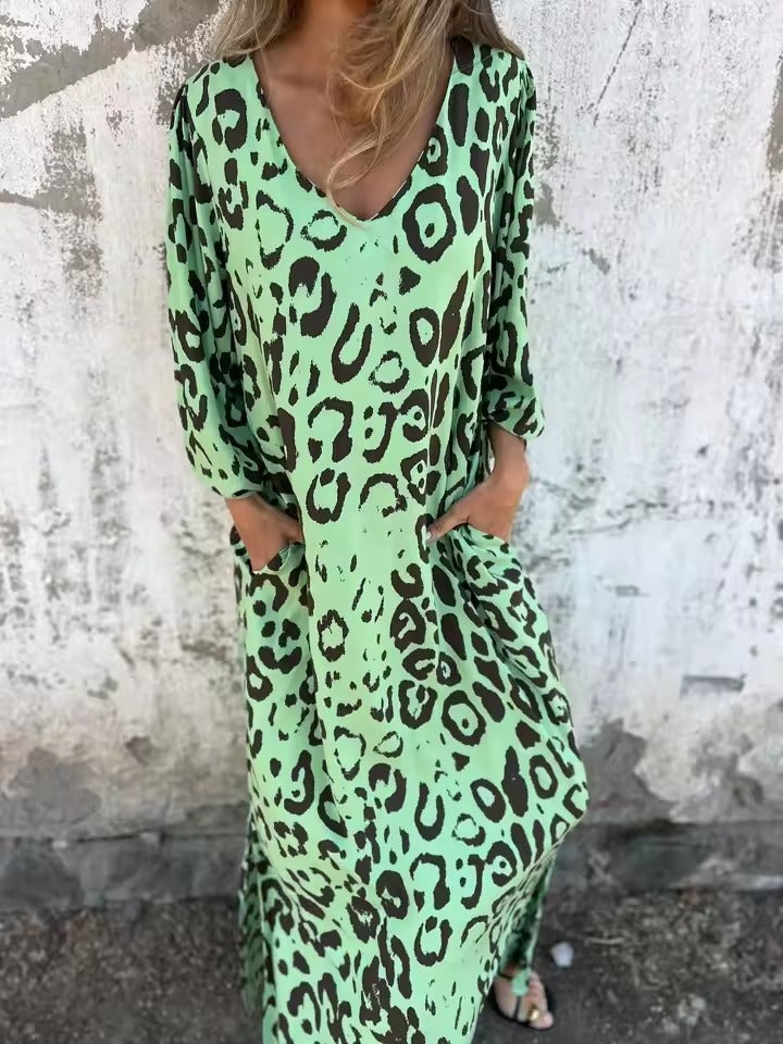 Lison™ | Robe à Imprimé Léopard