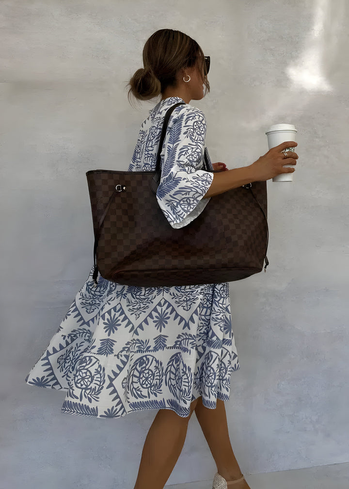 Idalina™ | Robe à Imprimé Tendance
