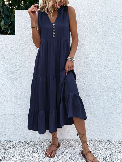 Salome™ | Robe Maxi Bohème à Volants