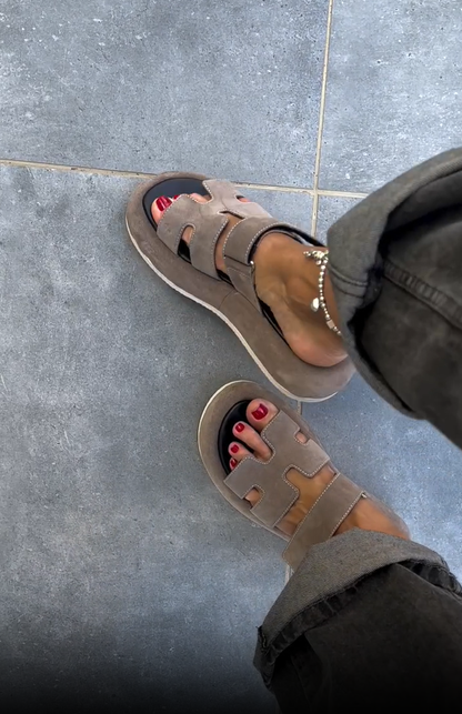 Clara | Sandales Plates D'Été Élégantes
