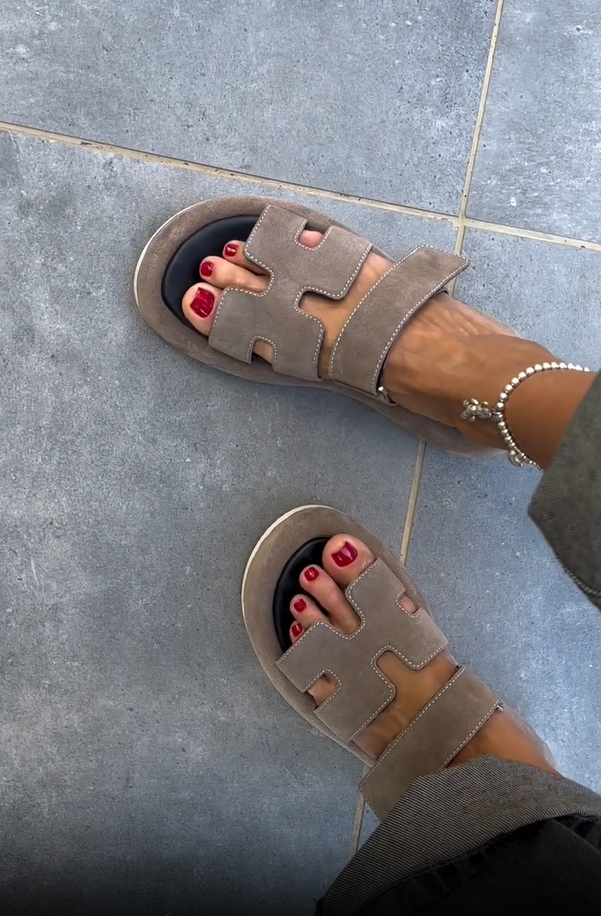 Clara | Sandales Plates D'Été Élégantes
