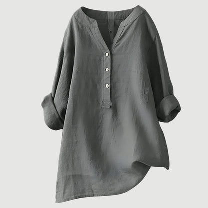 Freja - Chemise légère et confortable à boutons