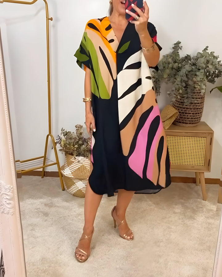 Léonie™ | Robe feuillage
