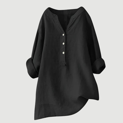 Freja - Chemise légère et confortable à boutons