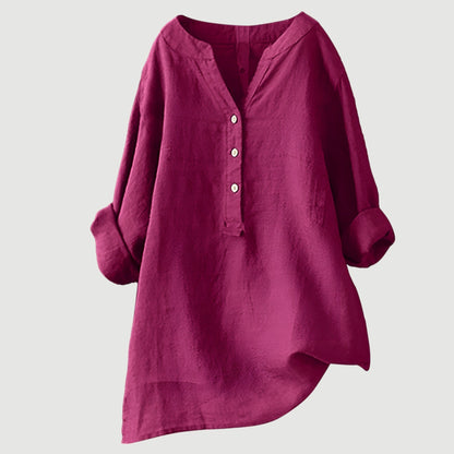 Freja - Chemise légère et confortable à boutons