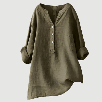 Freja - Chemise légère et confortable à boutons