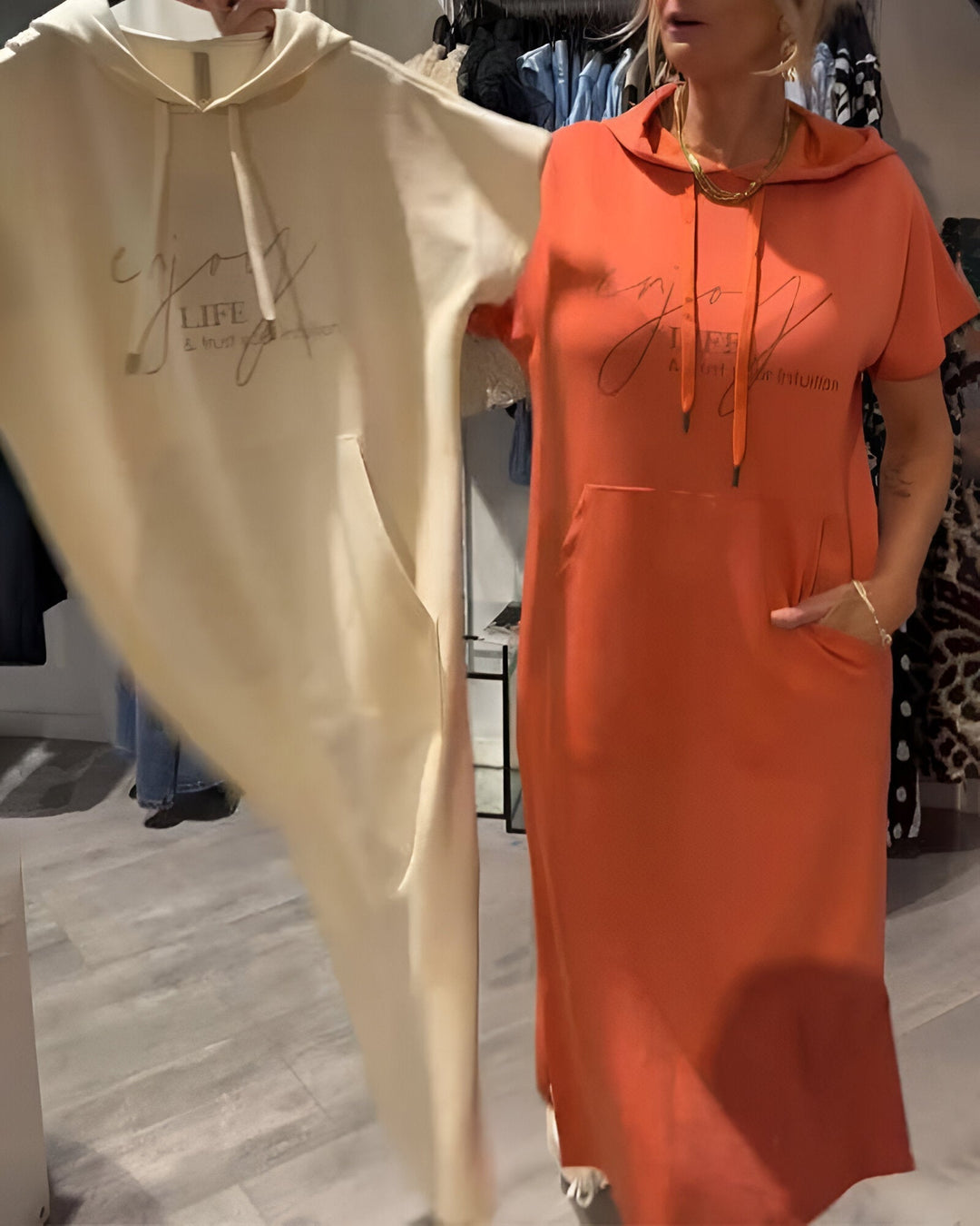 Mélina™ | Robe à capuche douce