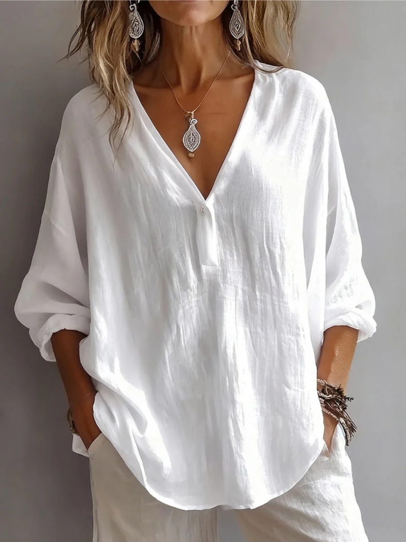 Elina - Blouse Simple Quotidienne