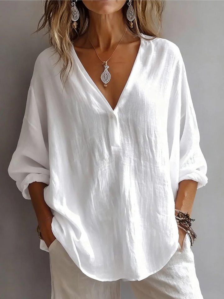 Elina - Blouse Simple Quotidienne