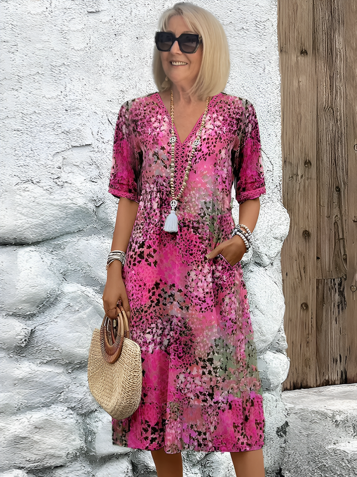 Léonie™ | Robe Midi Élégante