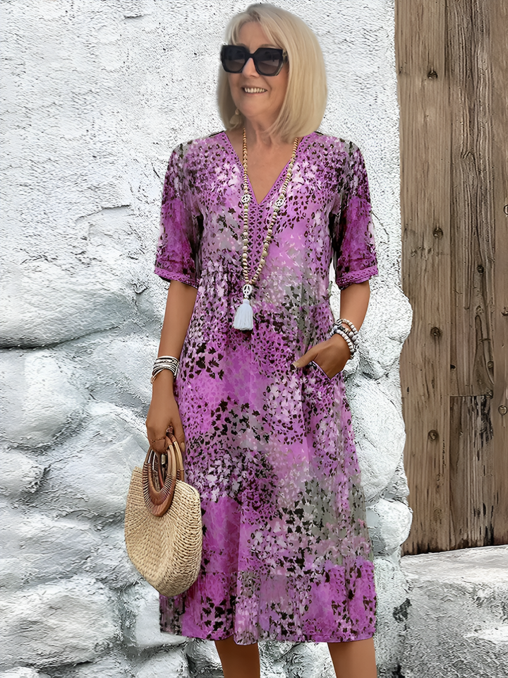 Léonie™ | Robe Midi Élégante