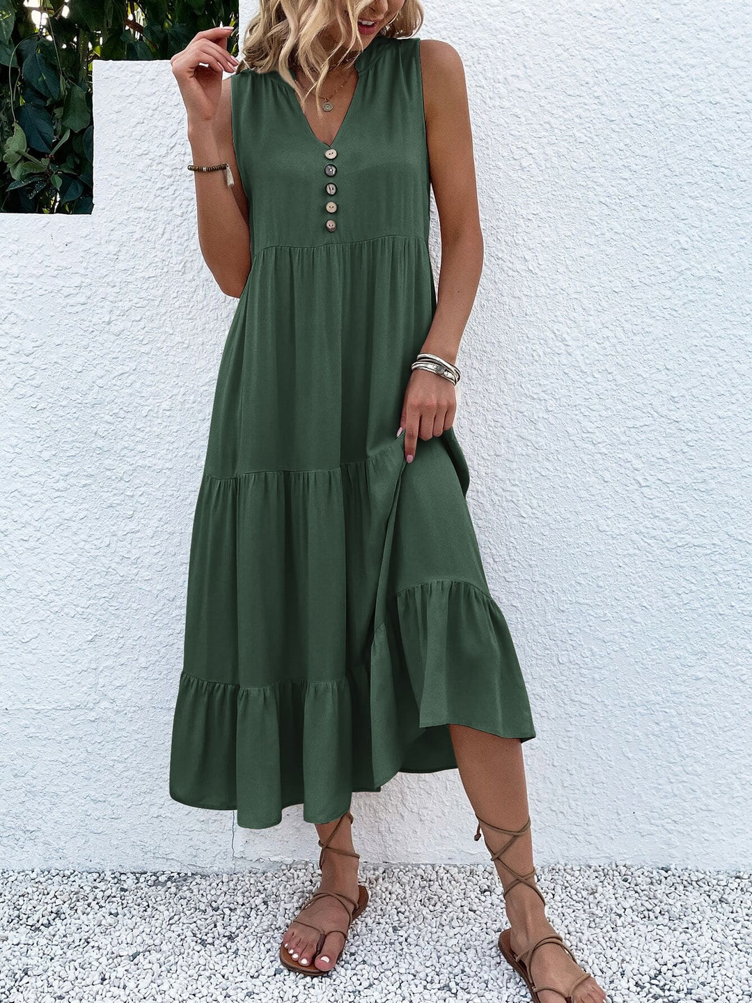 Salome™ | Robe Maxi Bohème à Volants