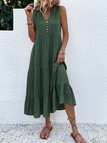 Salome™ | Robe Maxi Bohème à Volants