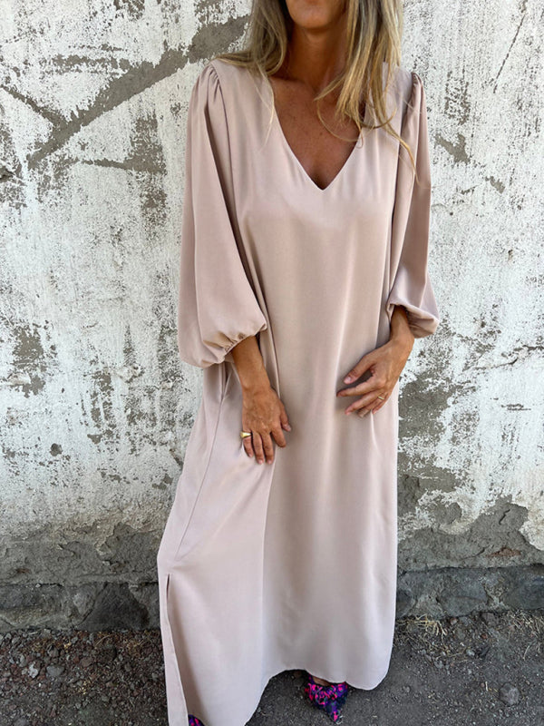 Amandine™ | Robe Élégante à Col V