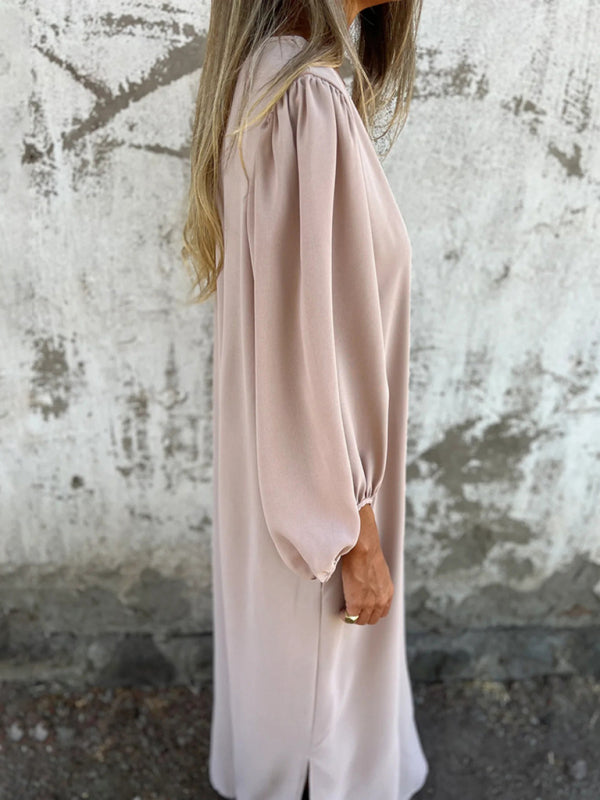 Amandine™ | Robe Élégante à Col V